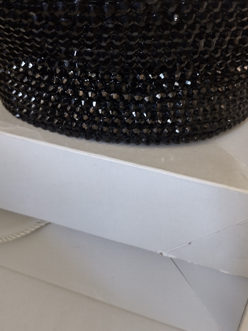 NEW Royal Sparkling Black Sequin Rhinestone Hat! - Picture 13 of 13